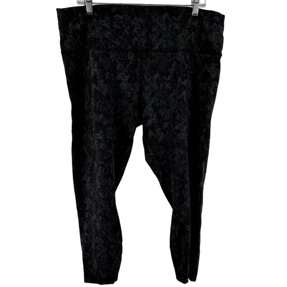 Lululemon Wunder Train High-Rise Tight Leggings Hideaway Camo Deep Coal Multi 20 - Picture 2 of 5